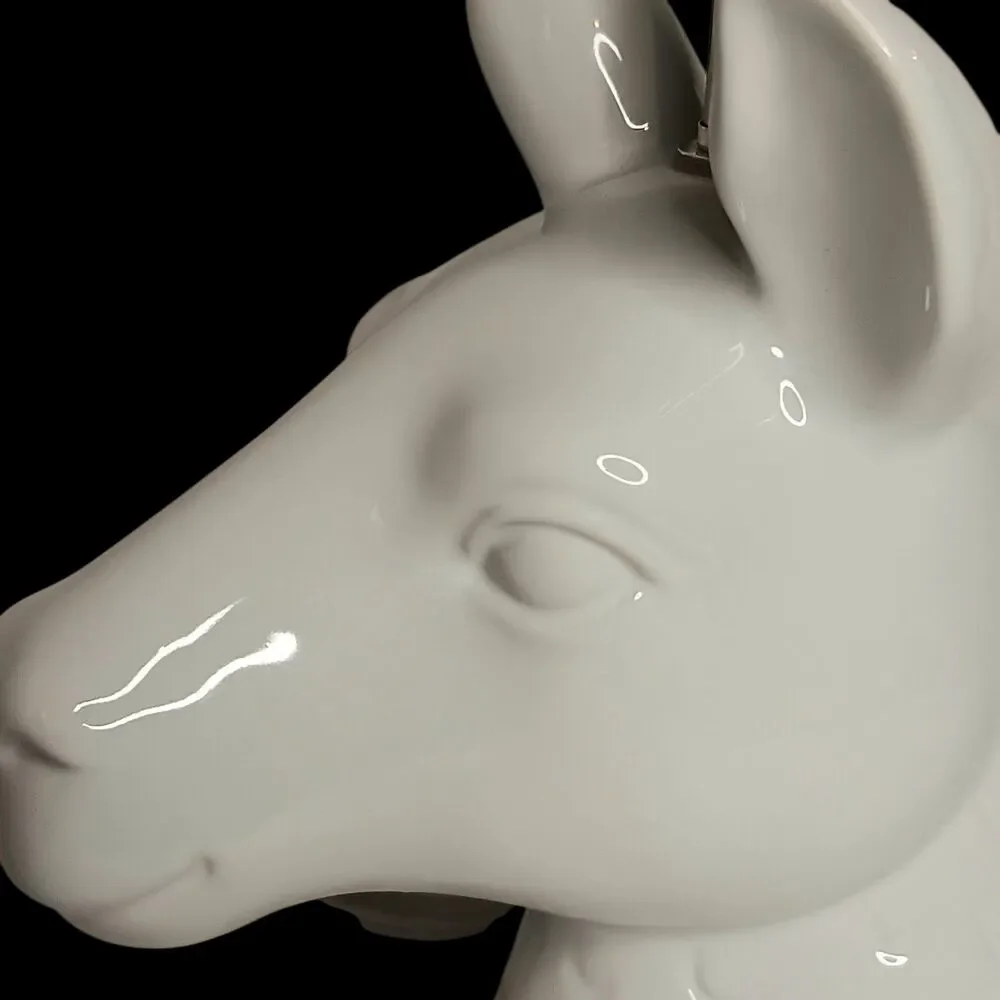 Llama Alpaca White Ceramic Table Lamp From Target 12